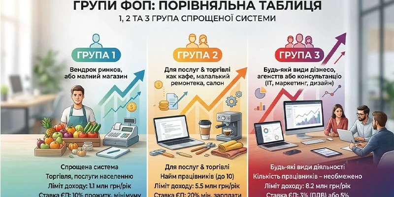 Групи ФОП в Україні